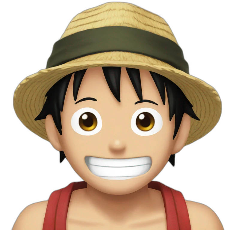 Luffy one piece emoji