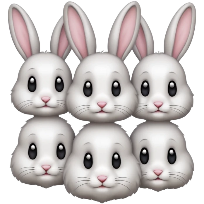 Conejos emoji
