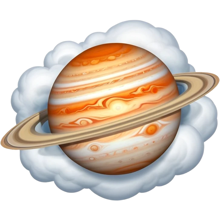 Just the planet jupiter emoji