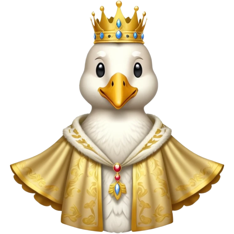 Goose emperor  emoji