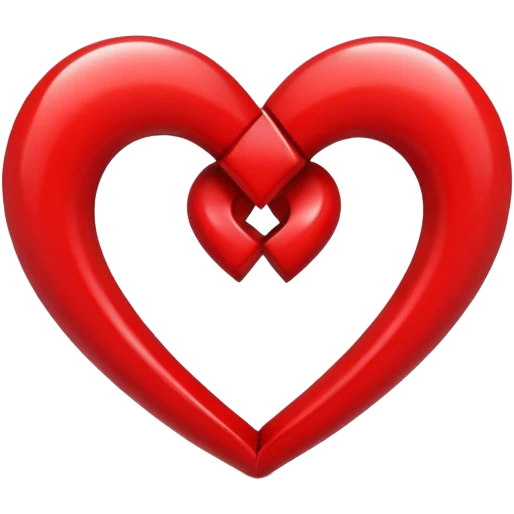 two hearts together emoji