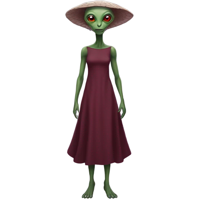 https://www.emojis.com/emoji/a-reptilian-alien-woman-full-body-oOQlHa1euHi IN https://www.emojis.com/emoji/burgundy-dress-XYRsVlm8DBl emoji