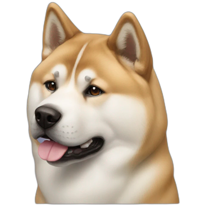 akita americain emoji