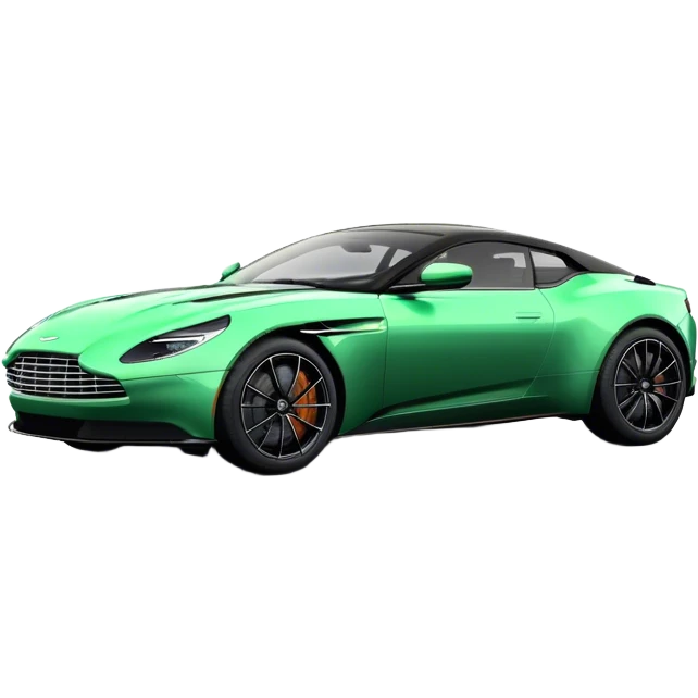 Aston Martin DB11 - Aston Martin (Model Year: 2022) (Iconic colour: Green) emoji