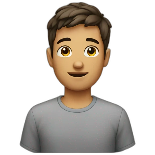 Dost boy emoji