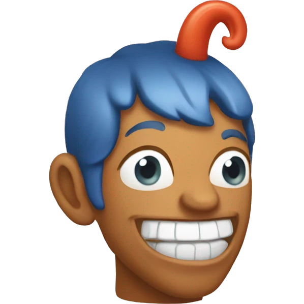 Camarão com cha emoji
