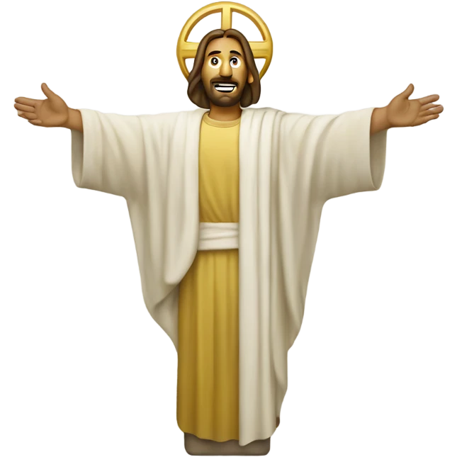 Touchdown Jesus emoji
