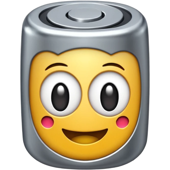 creame un emigi de bateria carada al 100% para un video de tecnologia  emoji