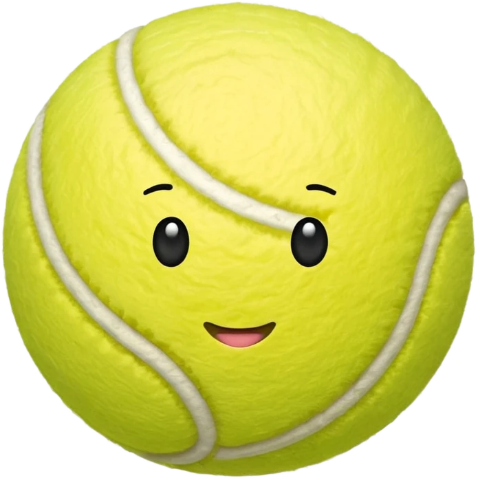 tennis ball with female gender sign emoji