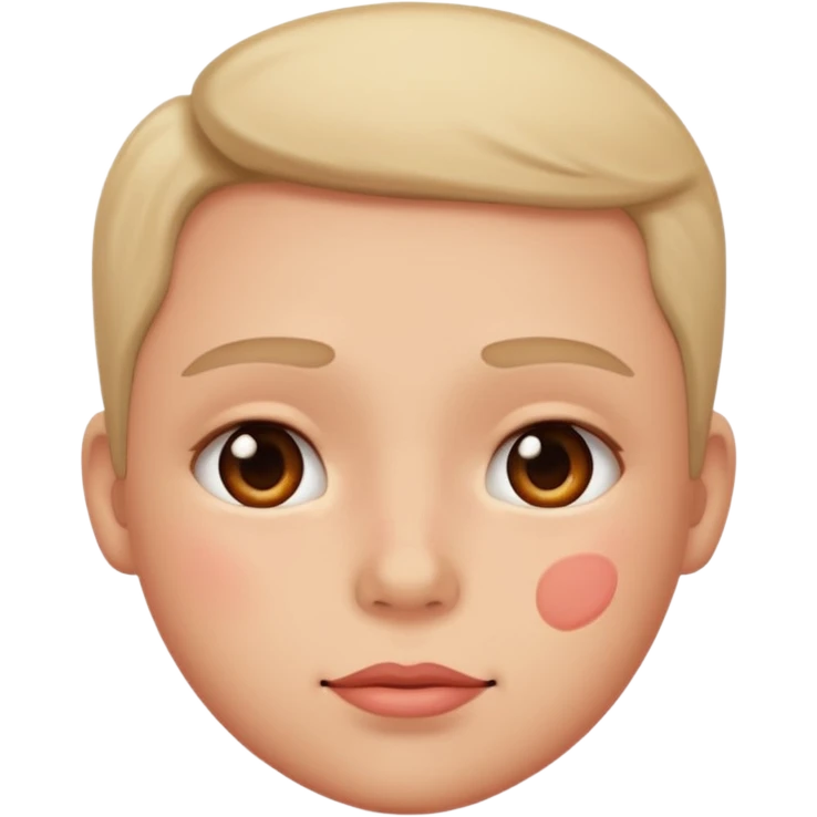 make A image fo blushin deeply emoji