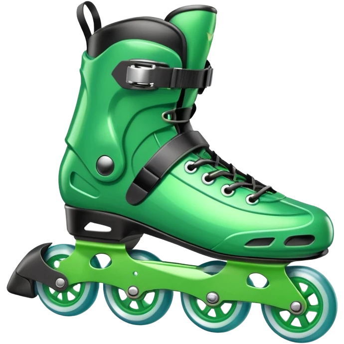 roller blade green emoji