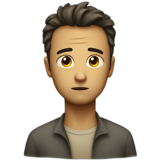 Sad emoji