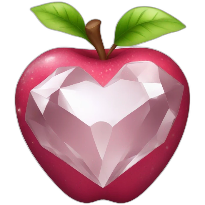 diamond apple emoji
