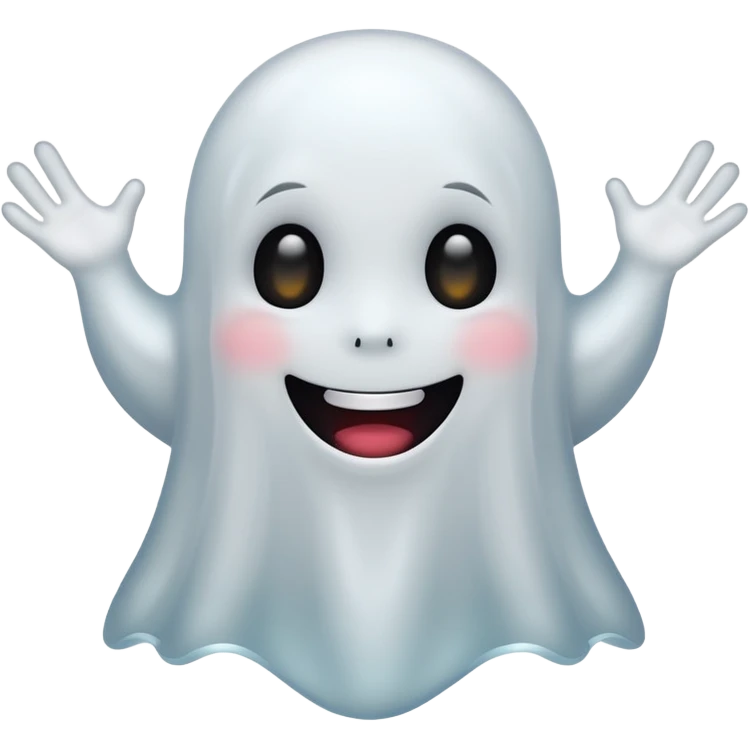 cute ghost emoji