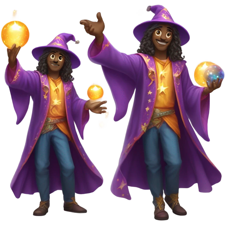 Gay wizard emoji