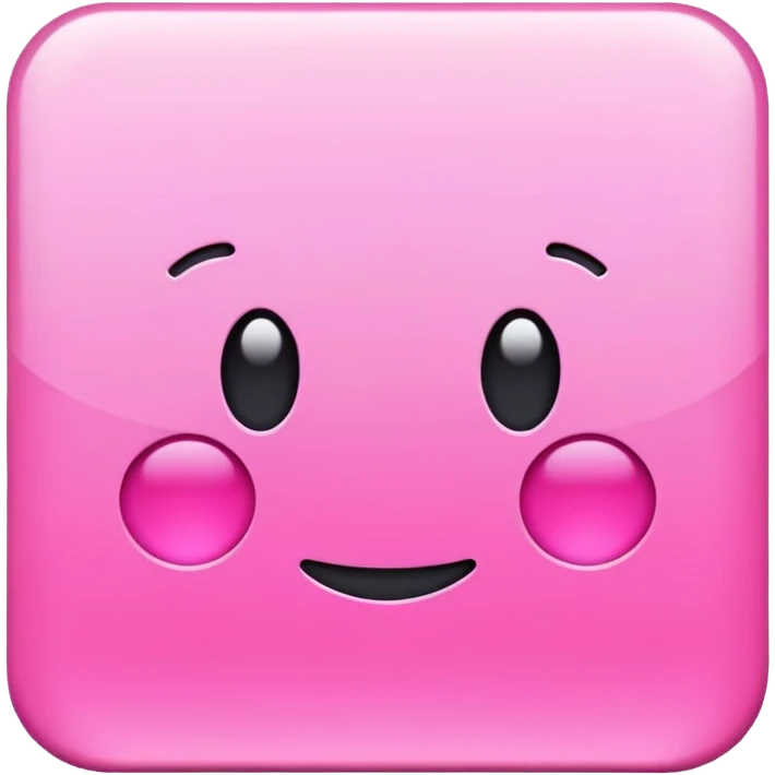 OK text in a pink square emoji