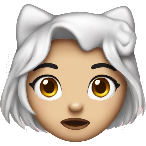 Hello kitty side eye meme emoji