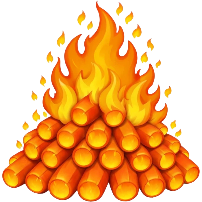 fire poop emoji