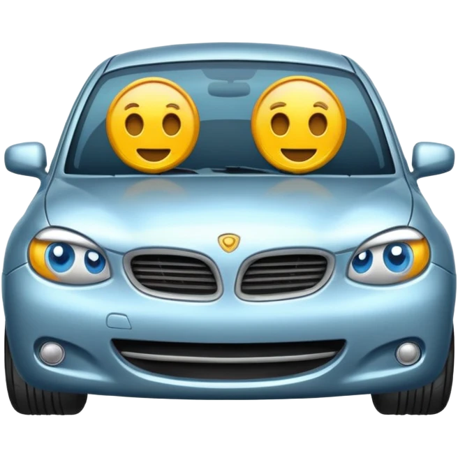 chip on the car emoji