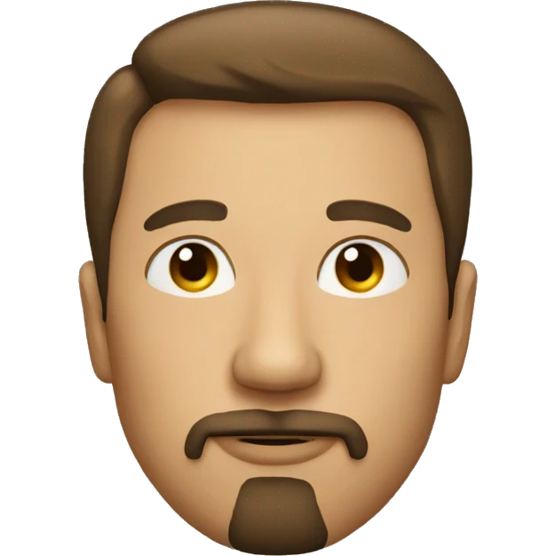 man with goatee  emoji