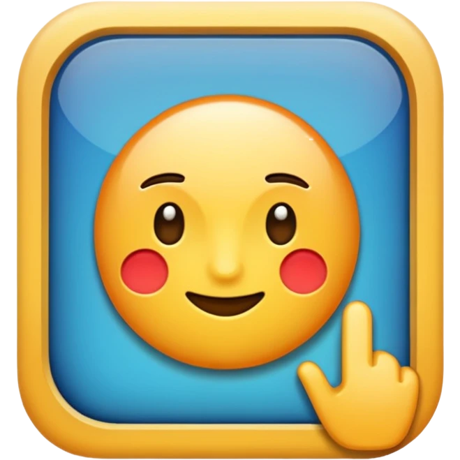 plus style cartoon emoji