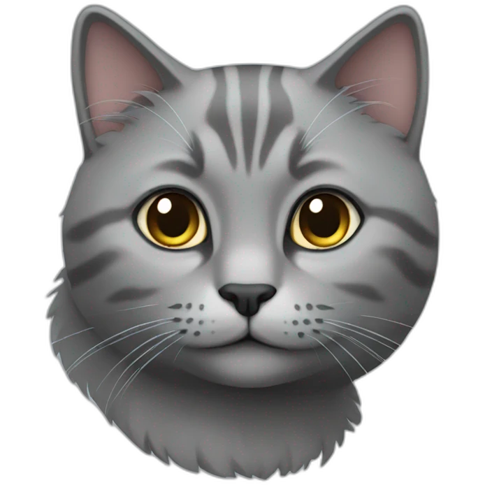 gray-cat emoji
