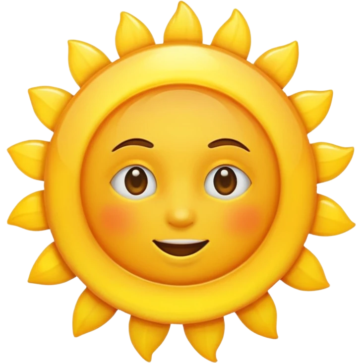 sun emoji