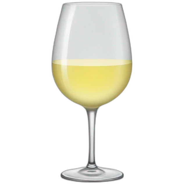 verre de vin blanc emoji
