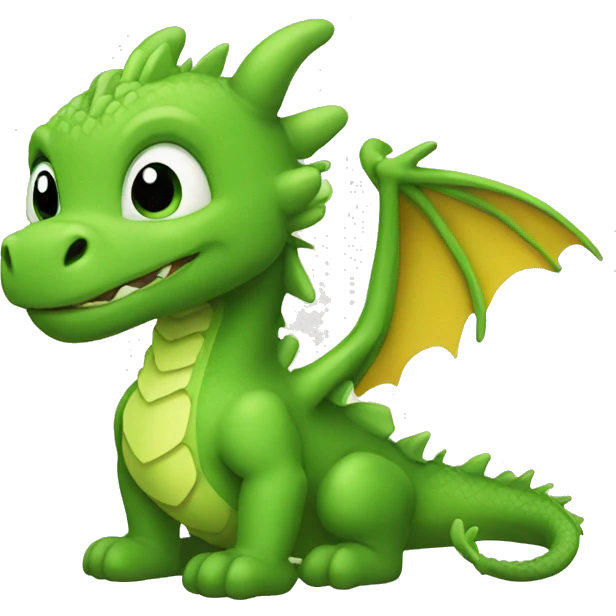 little dragon, symbol of 2024 emoji