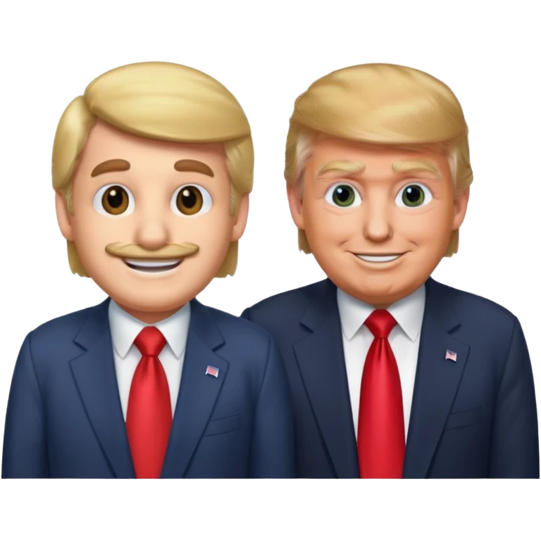 mario and trump emoji