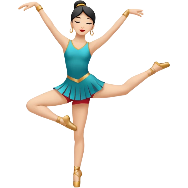 North (N): "dancer_north: Create a minimal flat-vector dancer icon facing north. Pose conveys motion with arms curved upward and one leg slightly lifted. Black stroke 2px on transparent background, square canvas 1:1, SVG vector style, no text or facial features." emoji