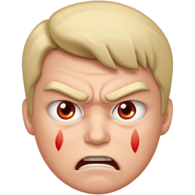 今天很生气 emoji