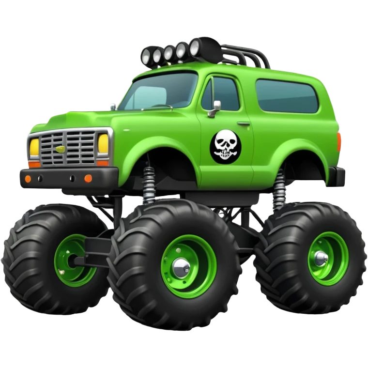 Grave Digger best view  emoji