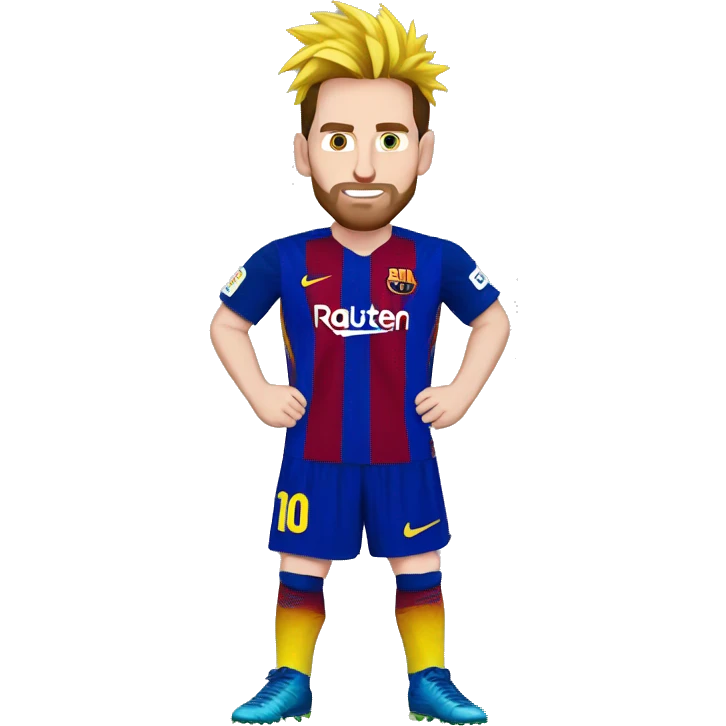 Messi en super sayan  emoji
