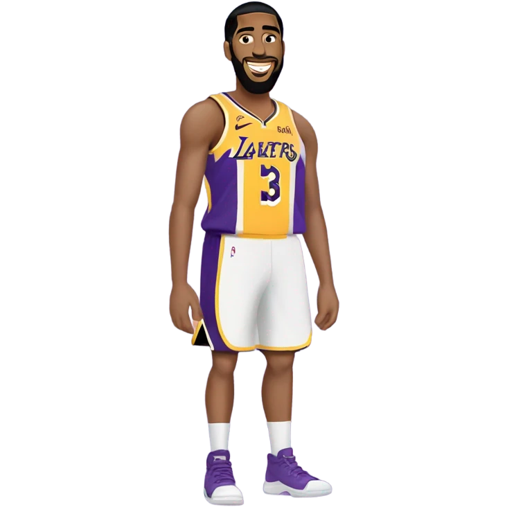 LAKERS Anthony Davis Jersey emoji