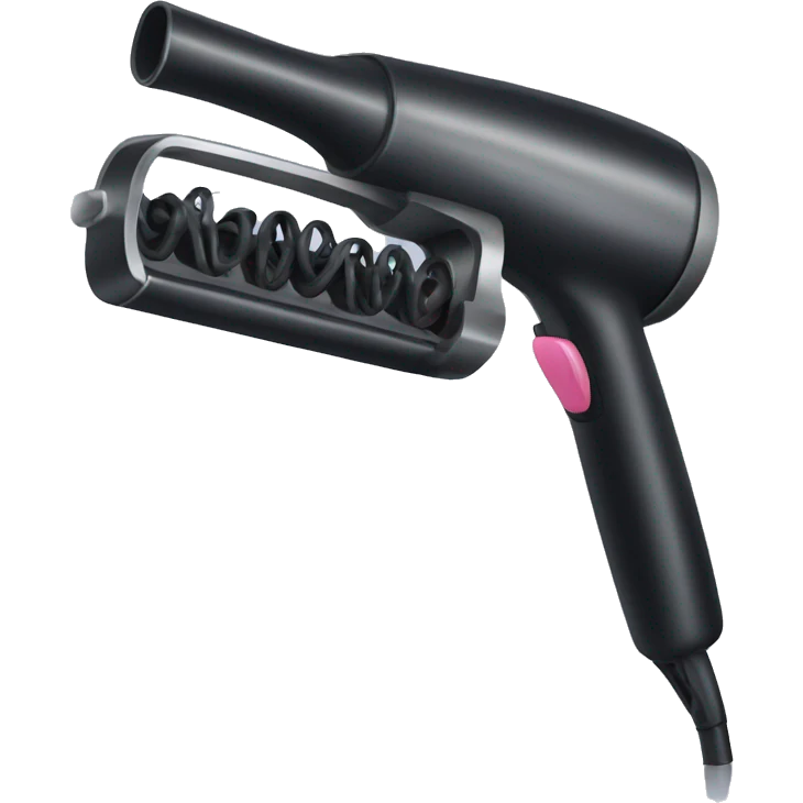 Curling iron emoji