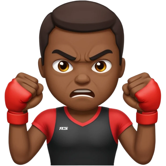 angry sports person emoji
