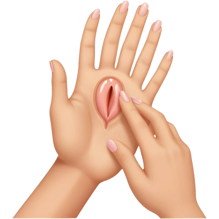 fingering vagina emoji