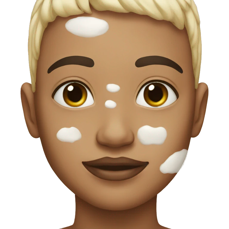 Vitiligo emoji