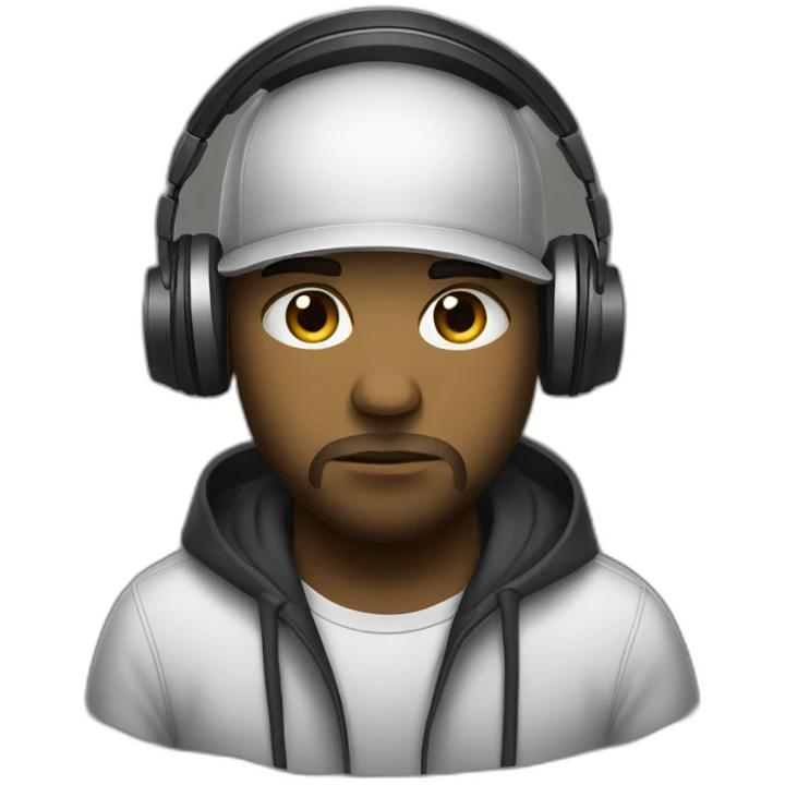 sad dj emoji