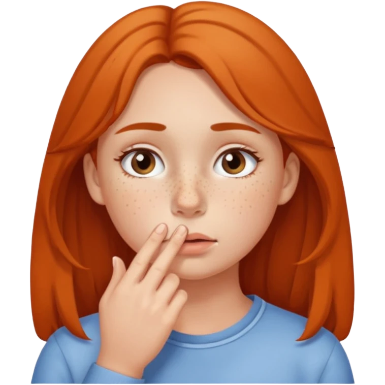 Pinch girl emoji