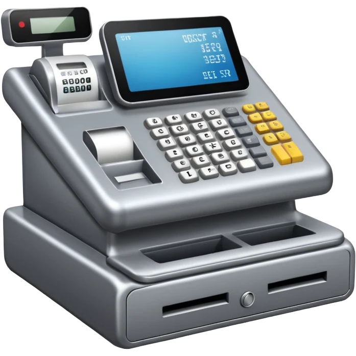 modern cash register emoji
