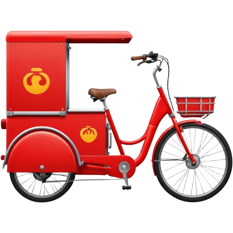 food delivery bike emoji