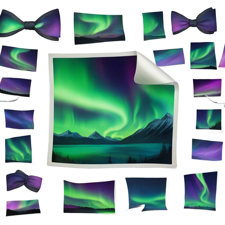 Aurora sky emoji