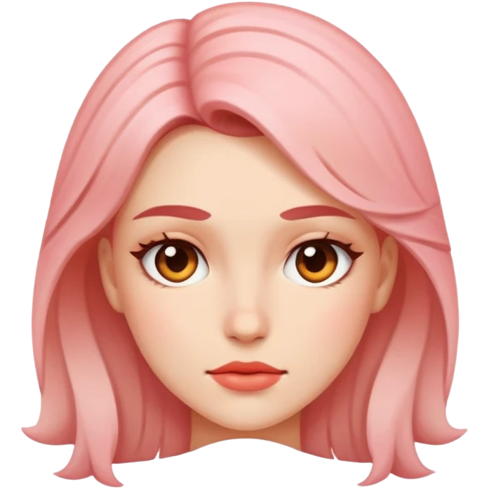 woman blushing intensely emoji