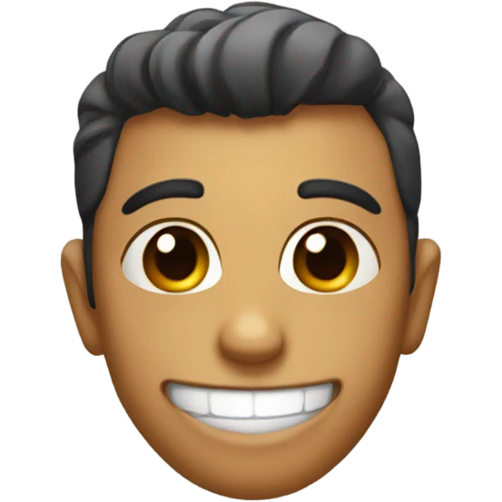Cheeky flirty face emoji
