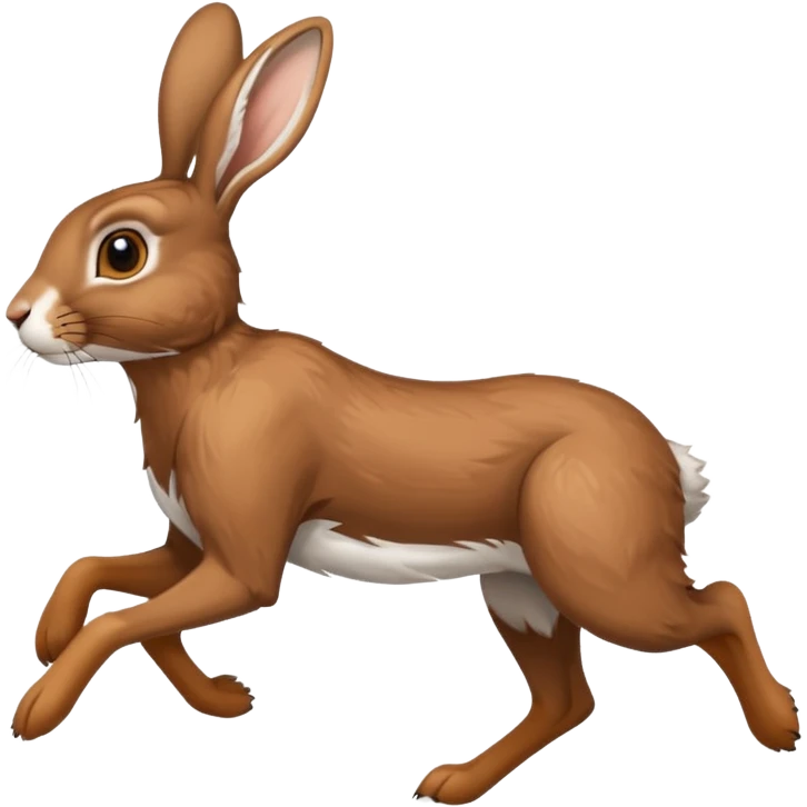 Hare running in Haeigh Hares kit emoji