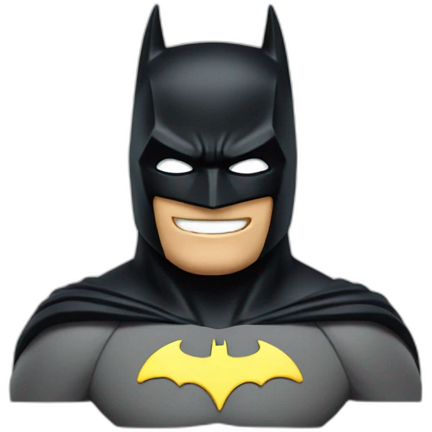Batman happy  emoji