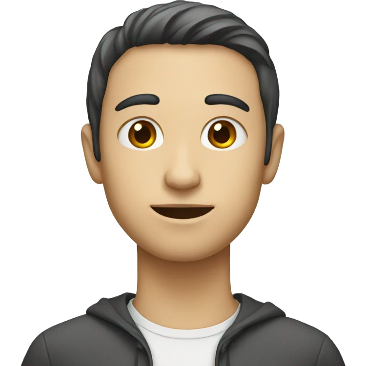Thin person emoji