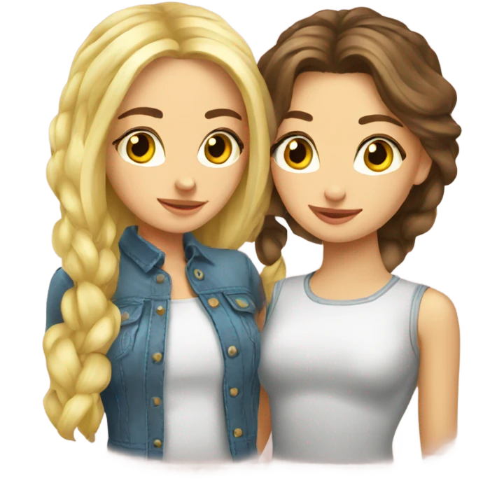 russian-duo-girls-best-friends emoji